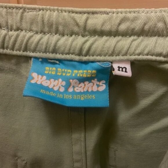Big Bud Press Work Pants. Sage green. Medium - Picture 4 of 7